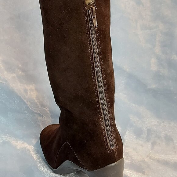 Waterproof Leather Boots by AEROSOLES Size 7.5 New - Picture 5 of 13